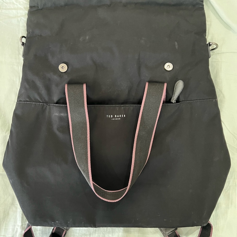 Ted Baker Improv Multi Function Nylon Backpack In… - image 3